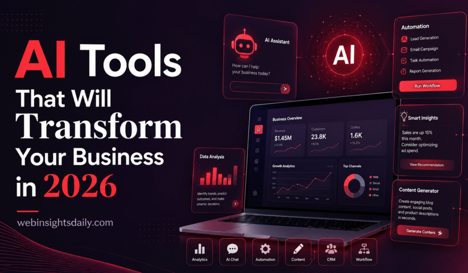 AI Tools That Will Transform Your Business in 2026
