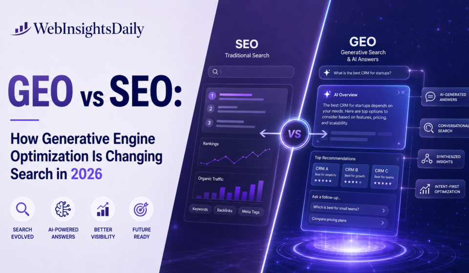 GEO vs SEO