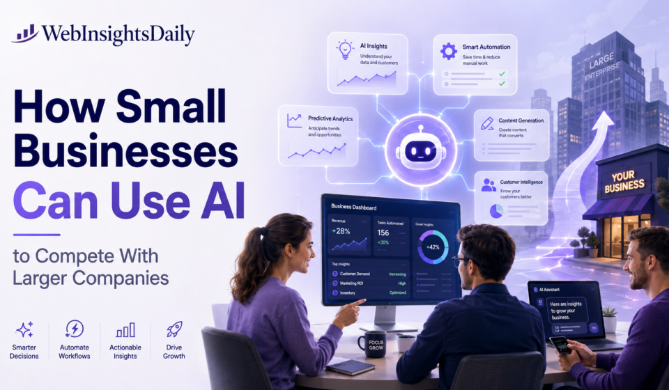 How Small Businesses Can Use AI to Compete