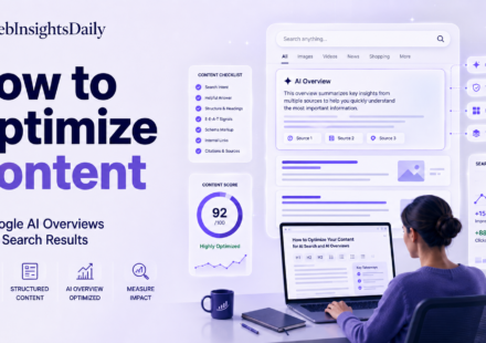 How to Optimize Content for Google AI Overviews