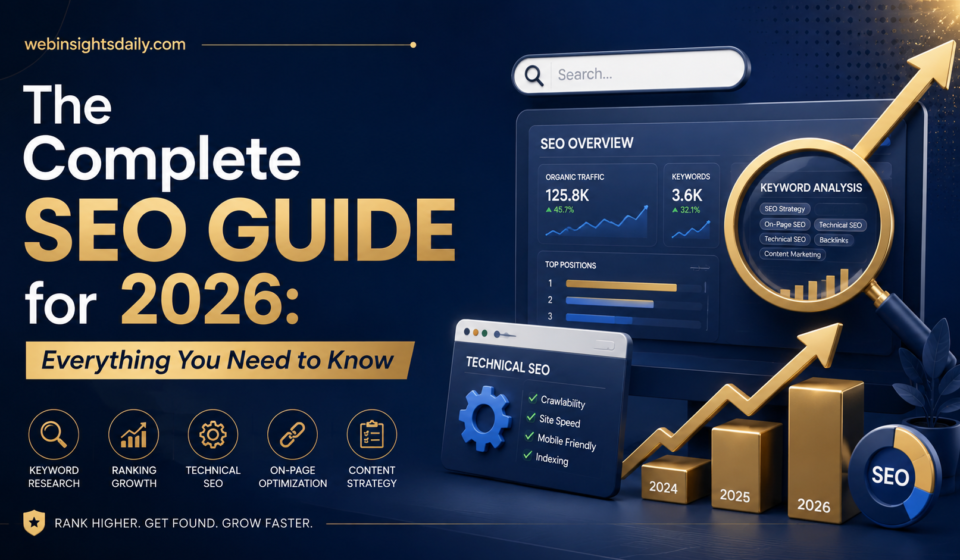 The Complete SEO Guide for 2026: Everything You Need to Know